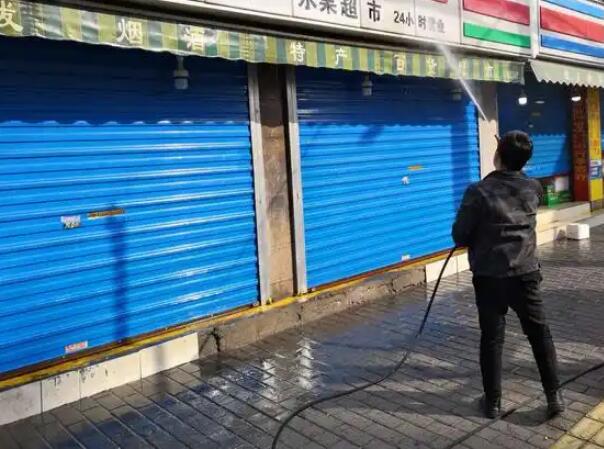 卷帘门清洗问题